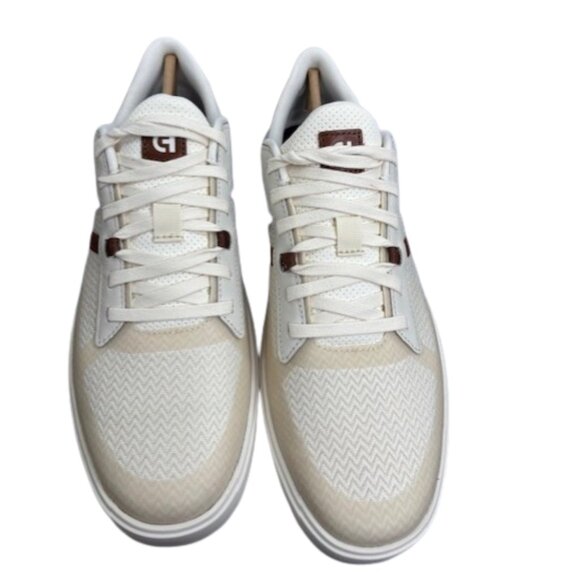 Cole Haan Men's Grand Crosscourt Winner Sneaker Ivory/Navy/Tan Size 13 NWB - Picture 11 of 16